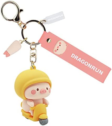 Amazon.co.jp: [AIXUAN] かわいいカートゥーンのブタの、ピンクの青い